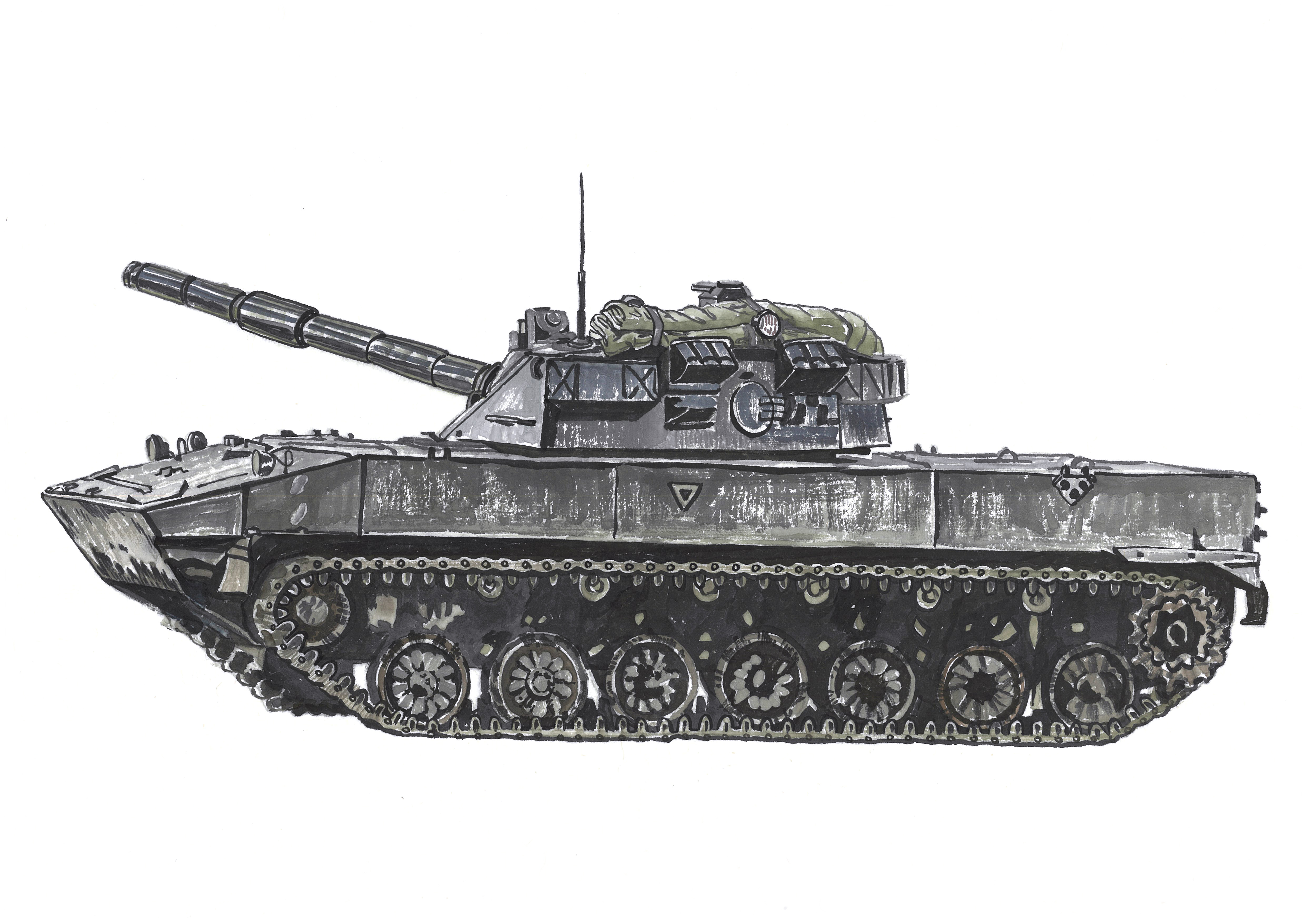 Tank actual image