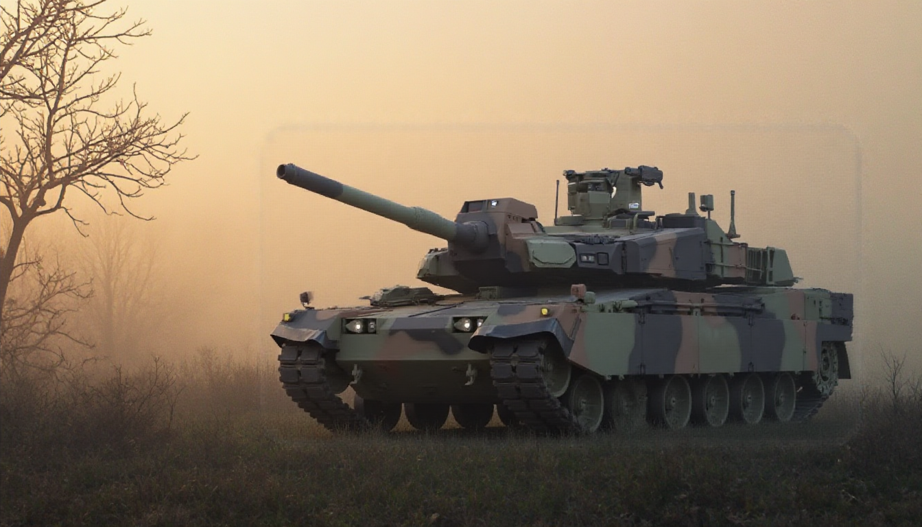 K-2 Black Panther Tank Synthetic Image