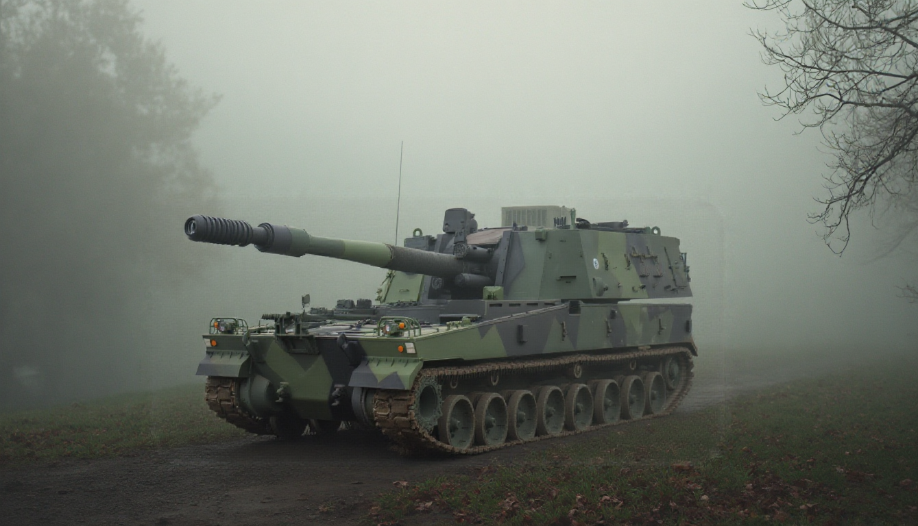 K-9 Thunder Self-Propelled Howitzer Synthetic Image