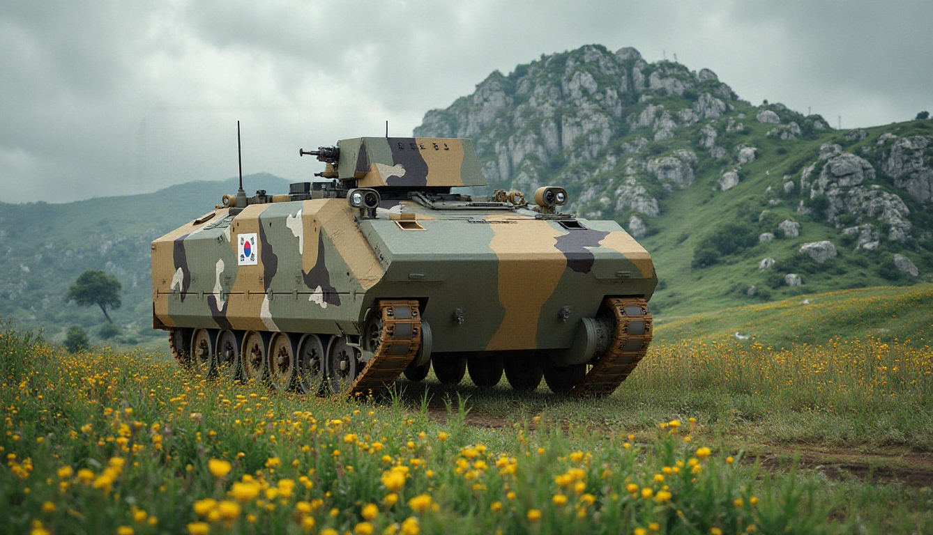 K200 장갑차 실제 샘플