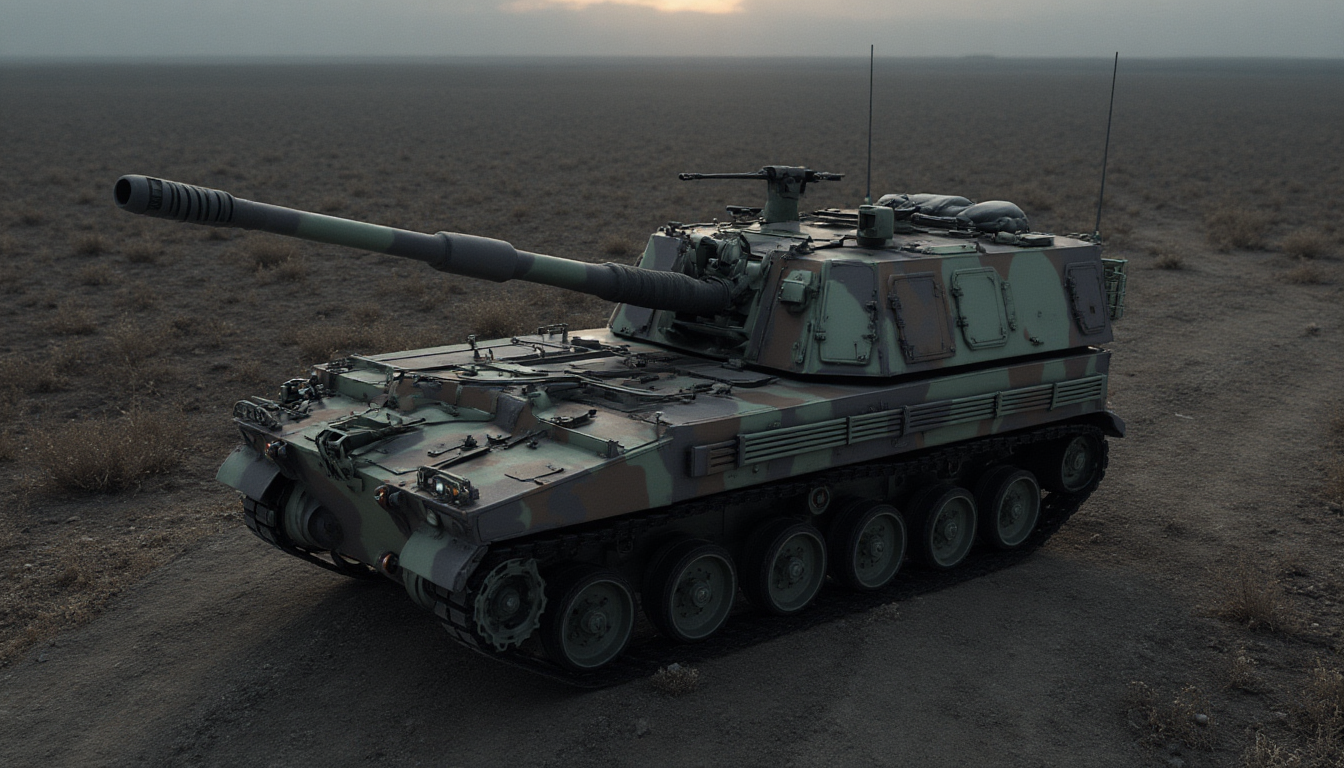 K9 howitzer representative sample image