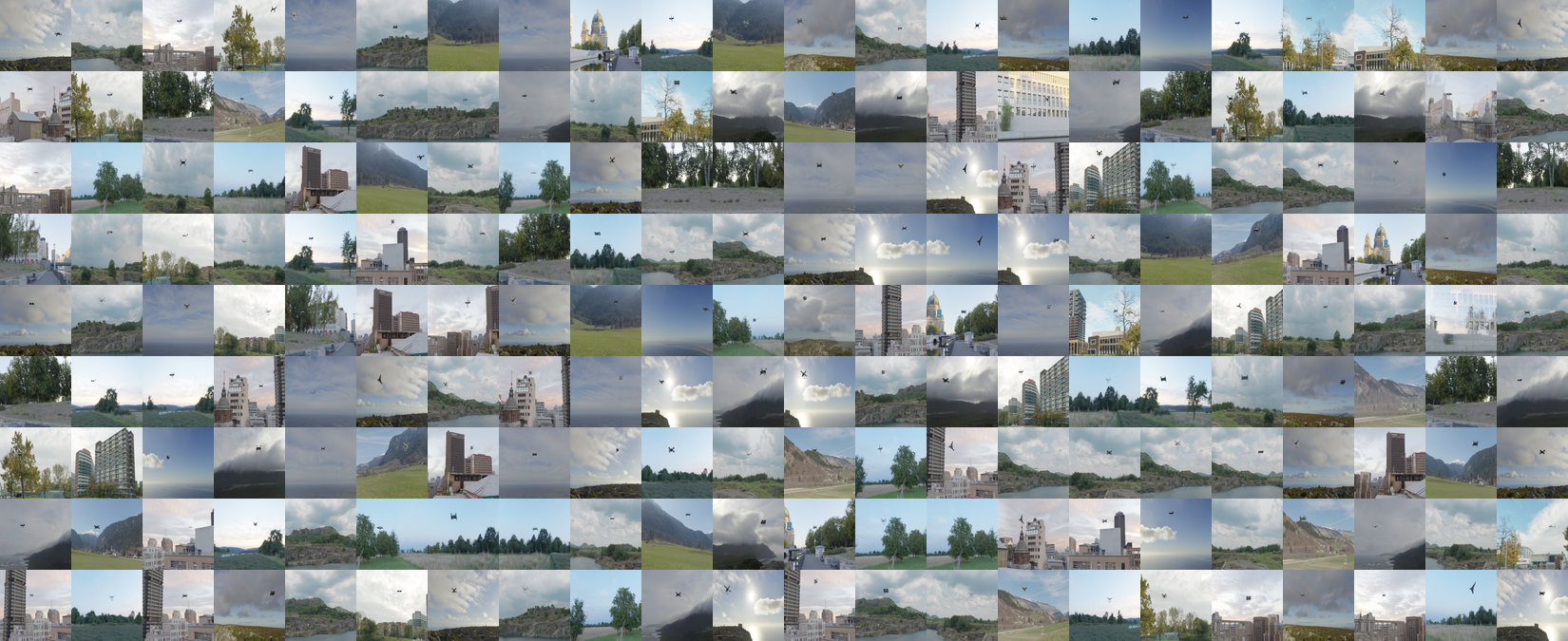 PBLS_Drone dataset — drone representative image collage