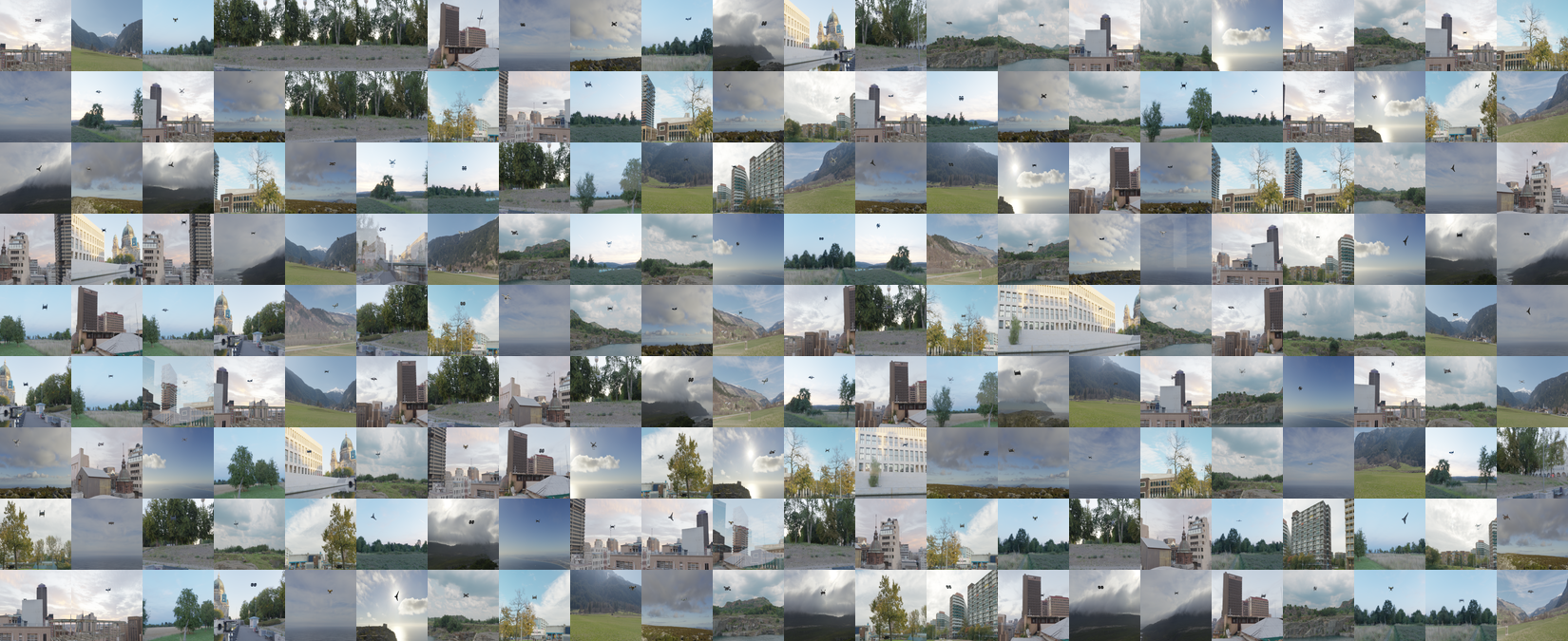 PBLS_Drone_classification dataset representative image collage