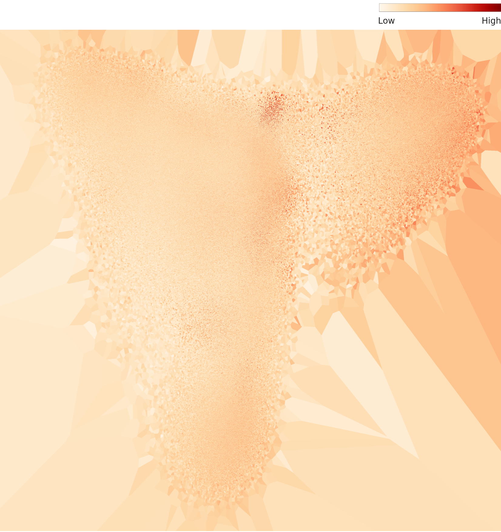 Industrial waste L3 density topography