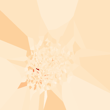 Mul-naengmyeon L3 class density distribution