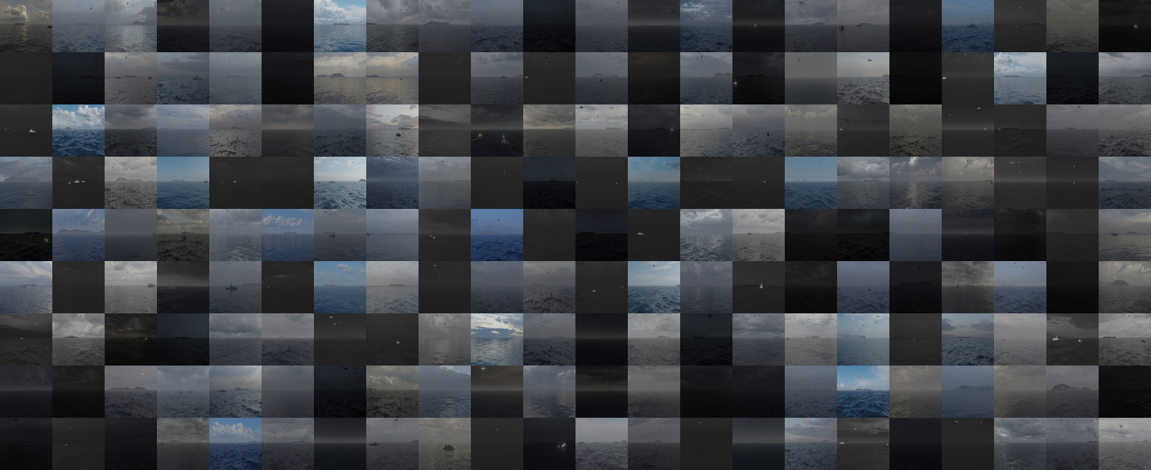 Military Border Operations Synthetic Data — Representative Image Collage