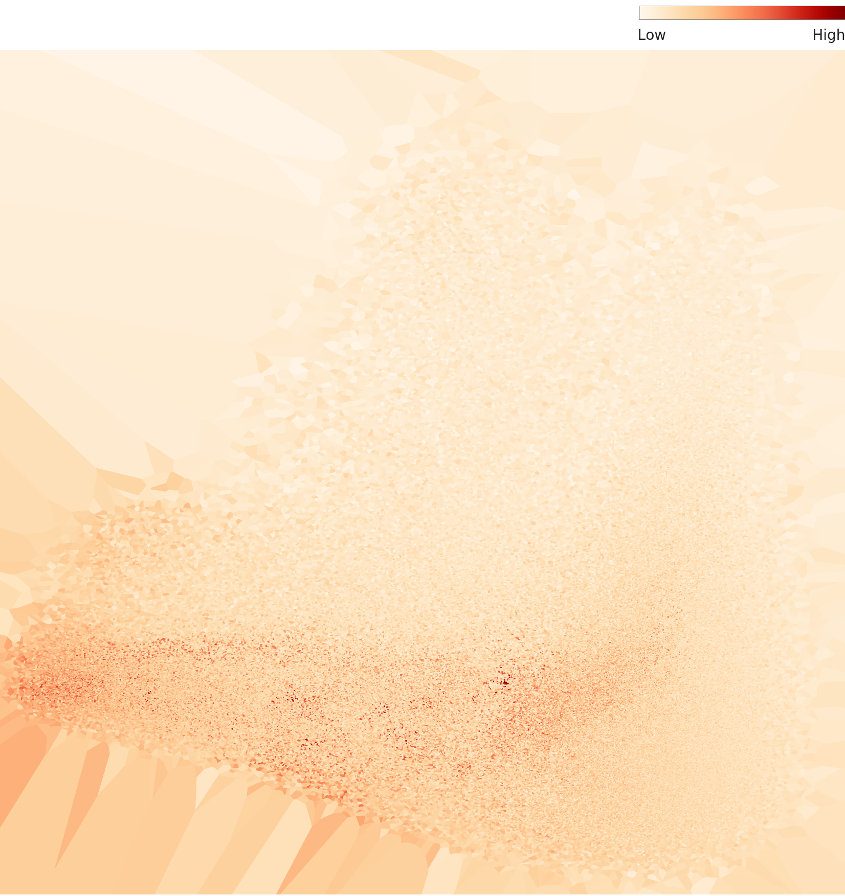 Military Border Operations L2 Density Terrain Map