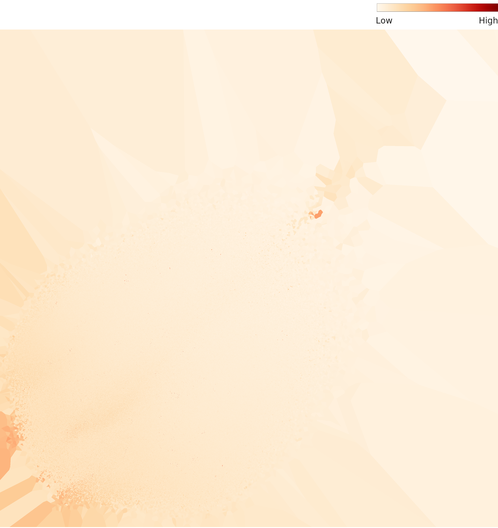 L2 density heatmap