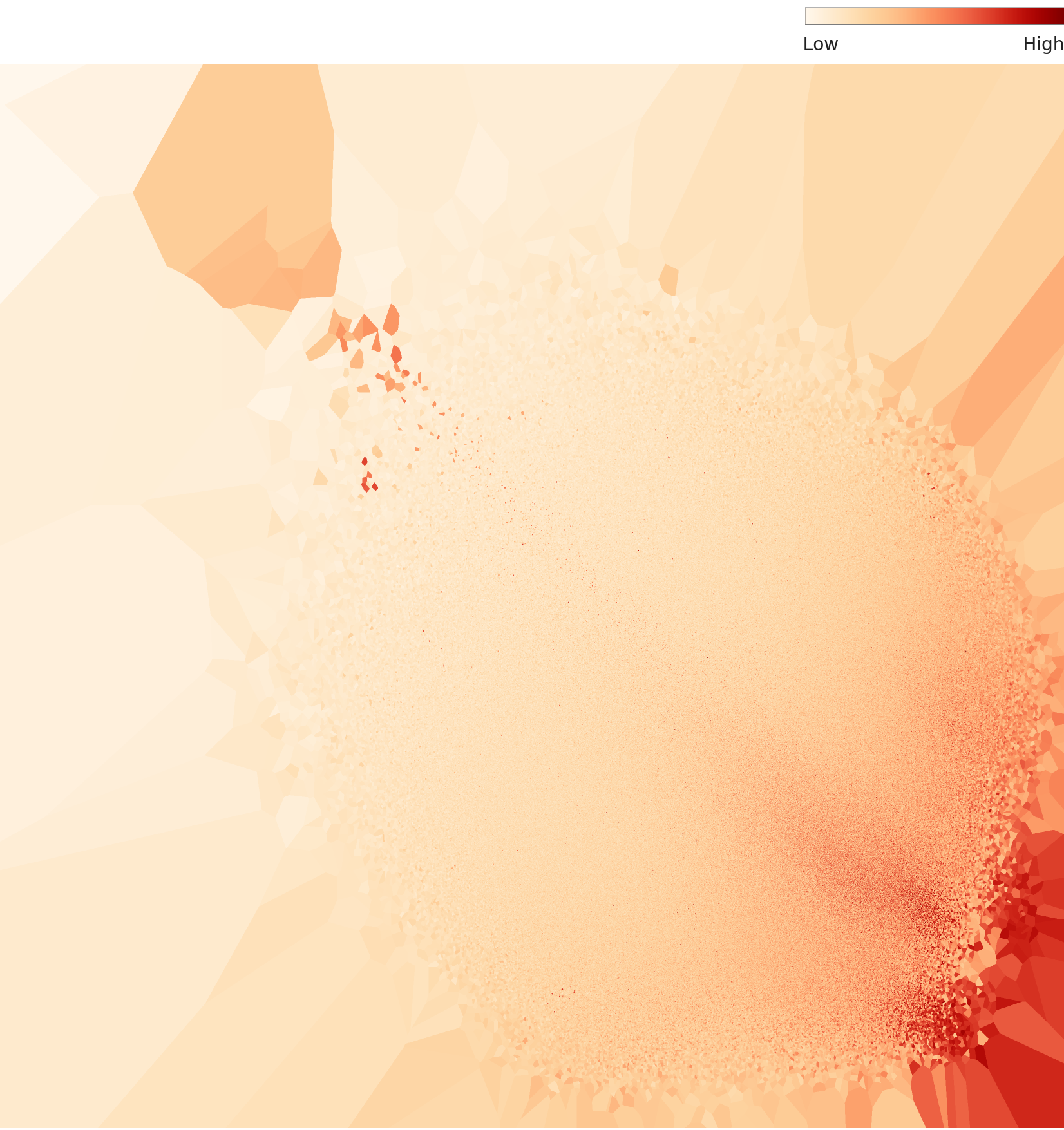 L3 density heatmap