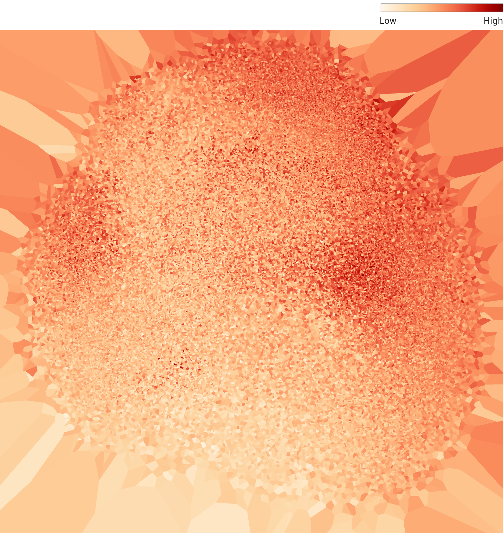 L3 density heatmap