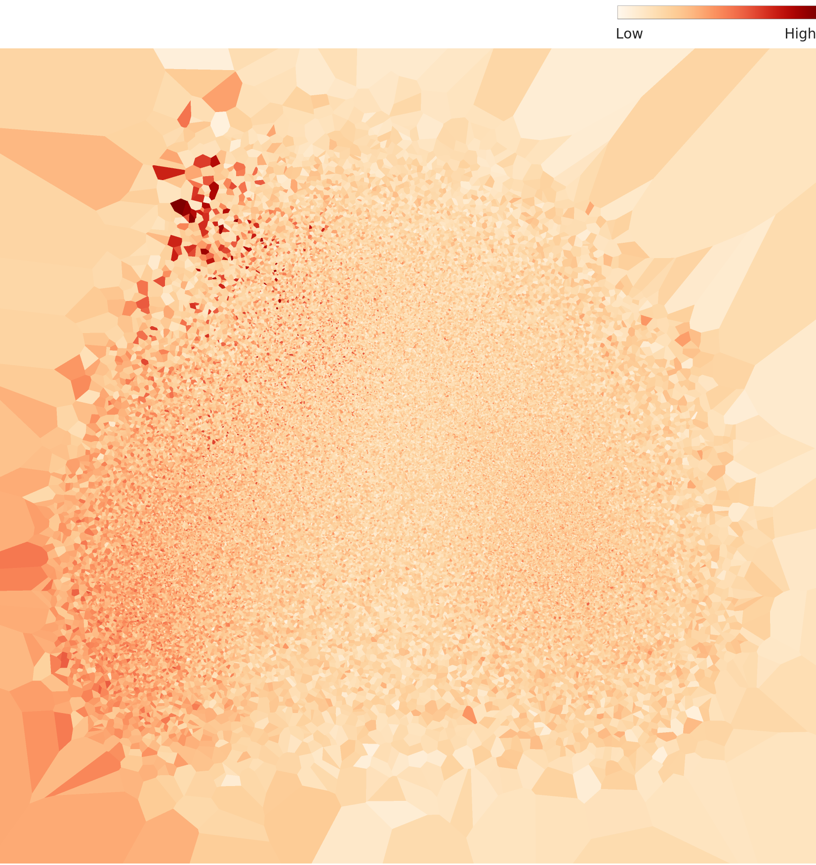 L3 density distribution